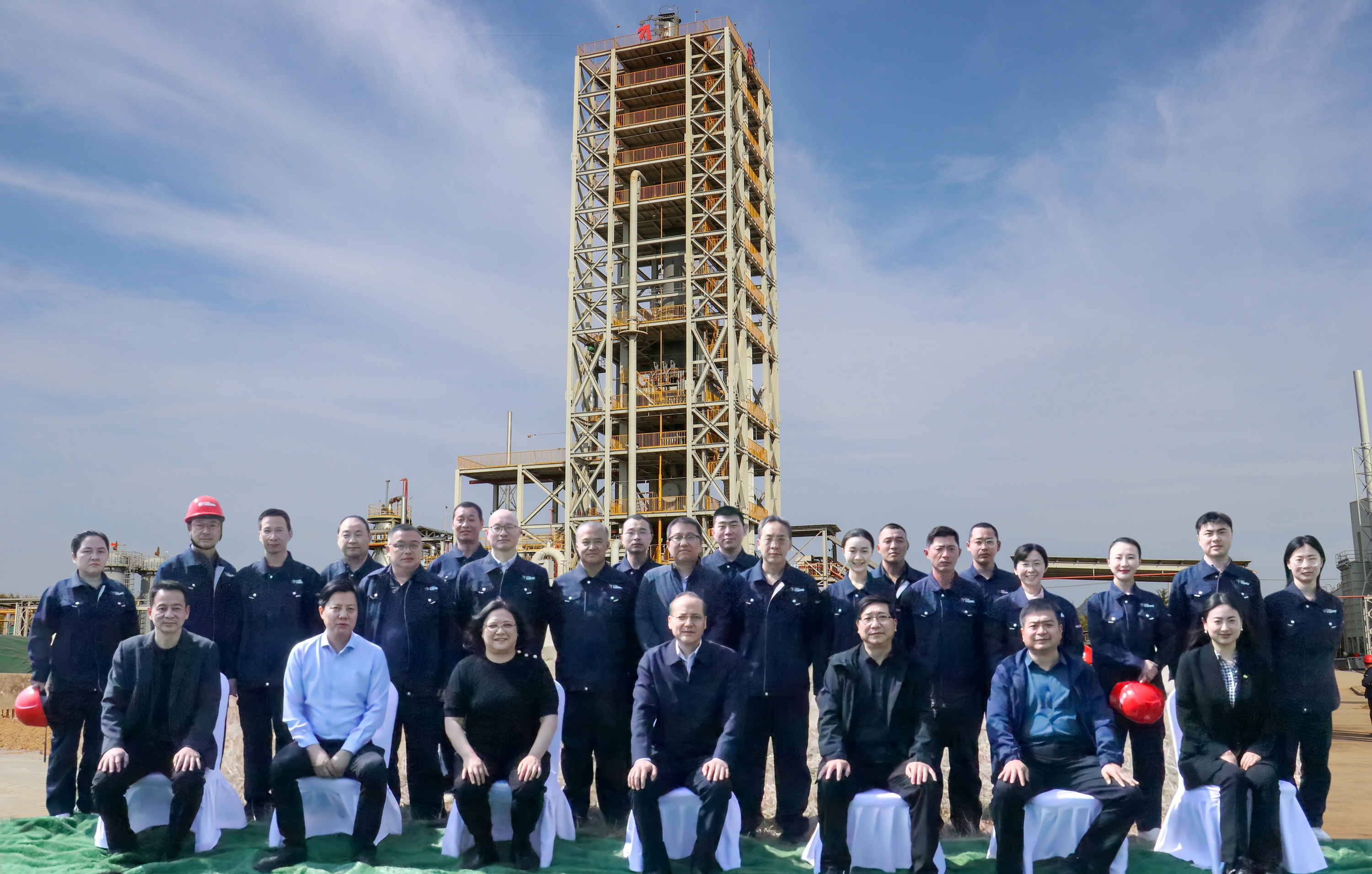集团公司领导到纯氢mile米乐技术开发中试基地调研