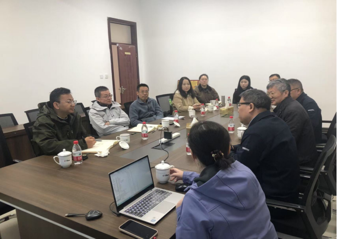 自动化院合规调研组到纯氢mile米乐技术开发中试基地调研